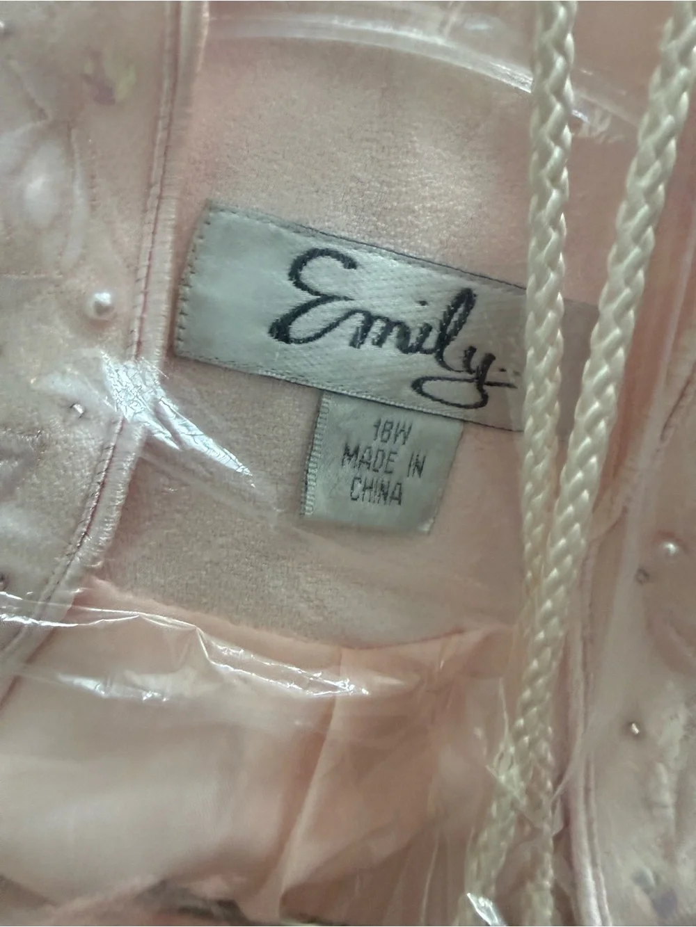 Embellished Light Pink Skirt Set by Emme